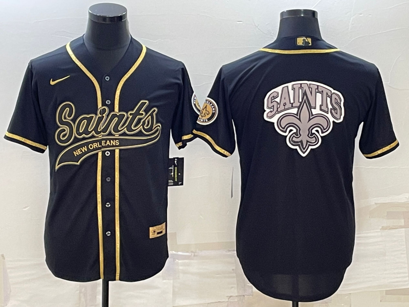 Men's New Orleans Saints Black Jersey